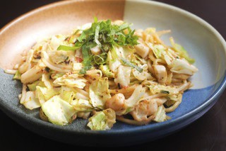 イカ&明太子の塩焼きそば