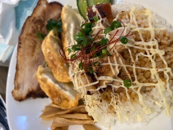 チャーマヨ丼セット