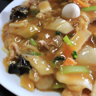 五目あんかけ焼きそば