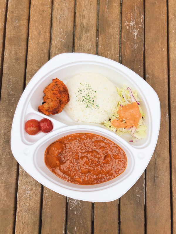 本日のカレー　ライスORナン