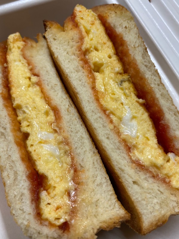 ふわふわたまごトースト