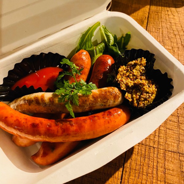 ソーセージの盛り合わせ