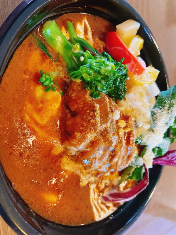 氷見牛入りハンバーグオムライス