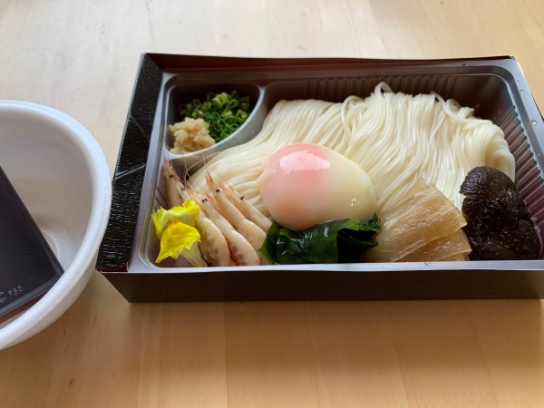 白エビの出汁のソーメン