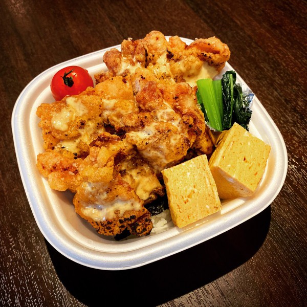 マヨ鶏からあげ丼