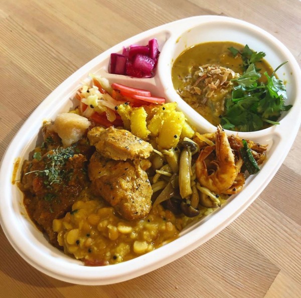 カレー2種あいがけ