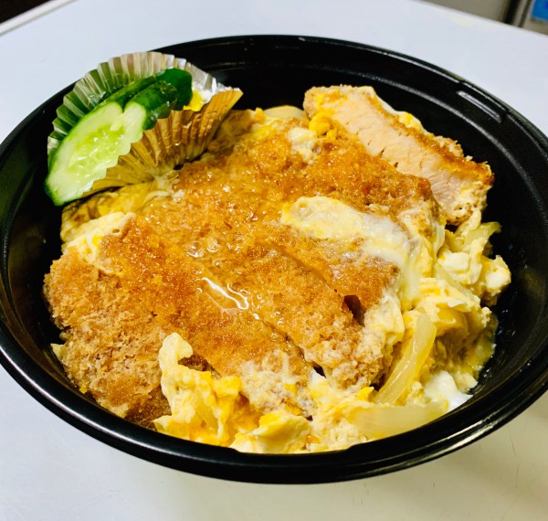 名水ポークカツ丼