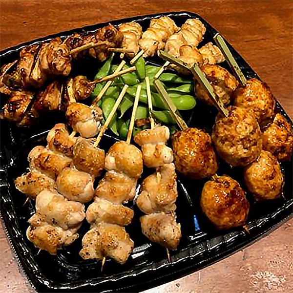 大山どりの焼き鳥セット16本盛り