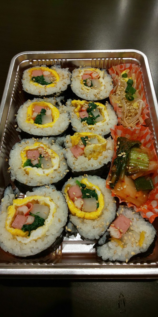 日替わりキンパ弁当