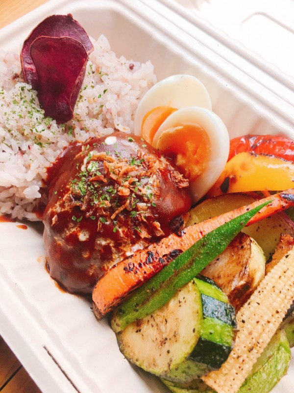 味噌デミハンバーグ弁当