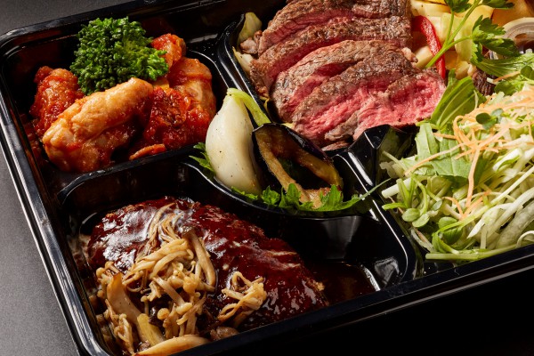 黒毛和牛ハンバーグステーキ弁当　※2日前までに要予約