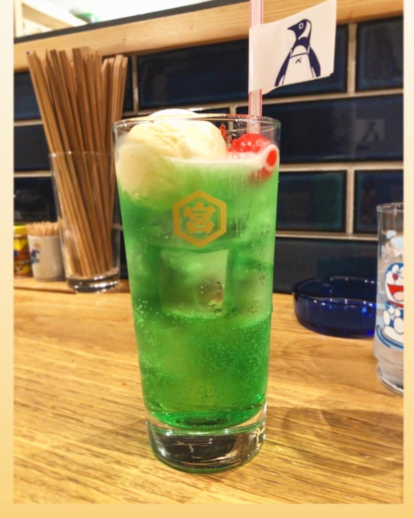 大人のクリームソーダ