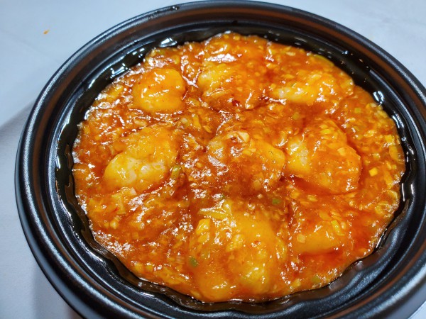 鶏チリソース丼