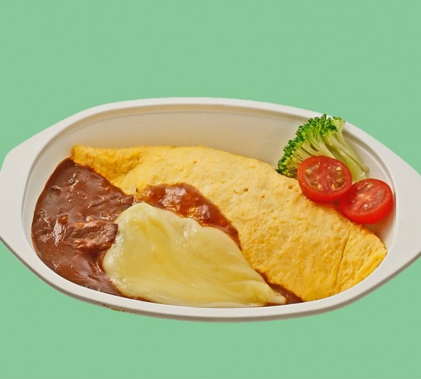 デミグラス チーズ オムライス