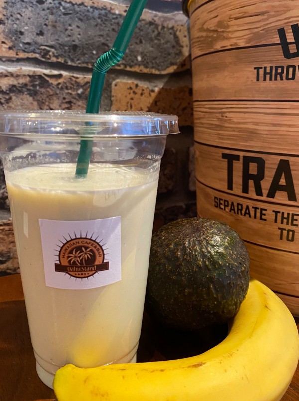 アボカドとバナナのスムージー