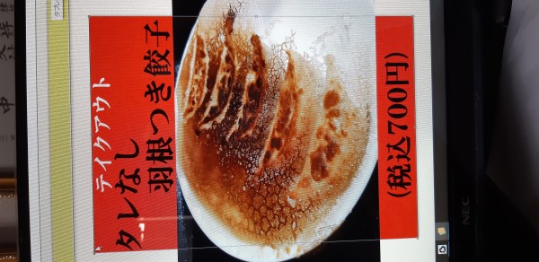 タレなし羽根つき餃子