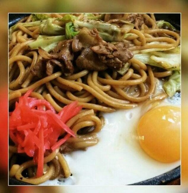 焼きスパゲティ　しょうゆ味