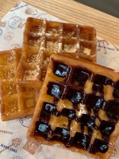 揚げワッフル