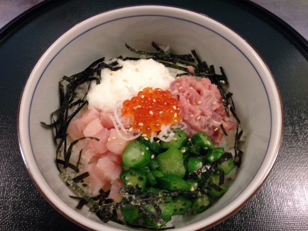 ネバネバマグロ丼