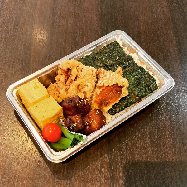 のり弁～豚の唐揚げ入り