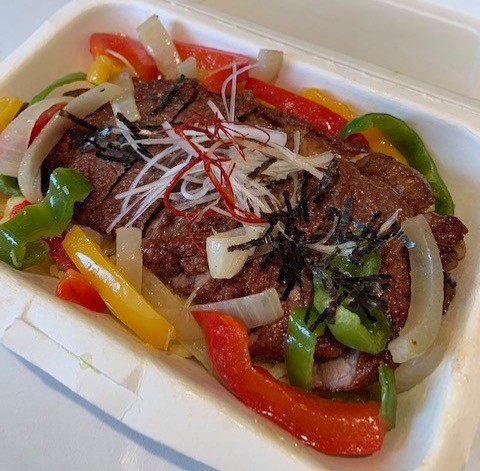 サーロインステーキ丼