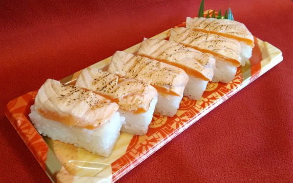 厚身のますの寿司　炙り棒ます（6貫）