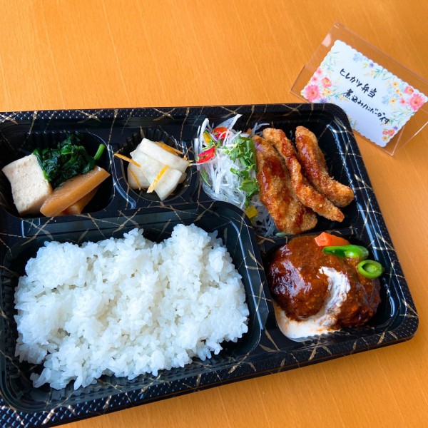 ヒレカツ弁当(煮込みハンバーグ付)