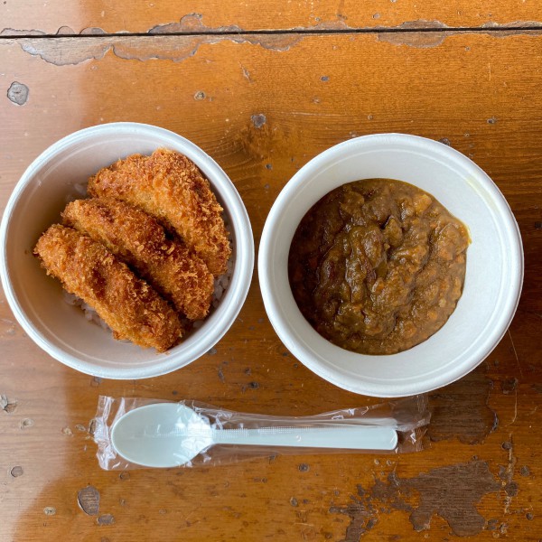 お麩かつカレー