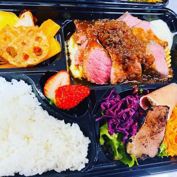 牛ロースステーキ弁当