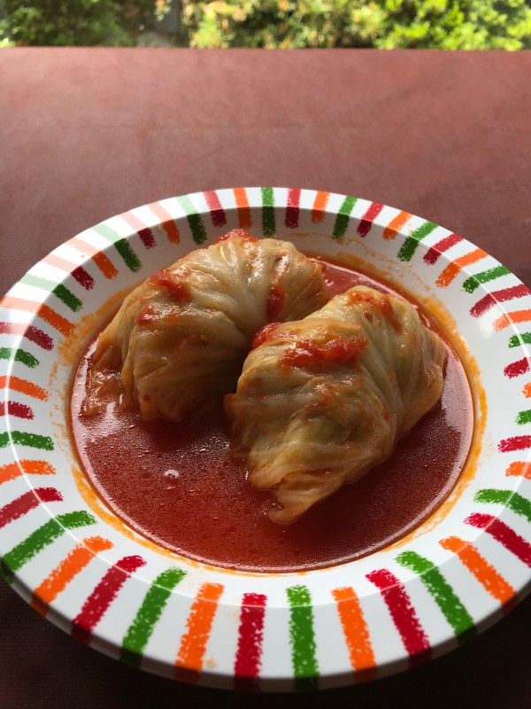 ロールキャベツトマトソース