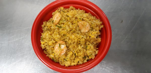 海老たっぷりカレーチャーハン