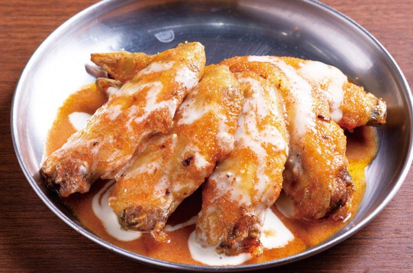 手羽先　明太マヨ