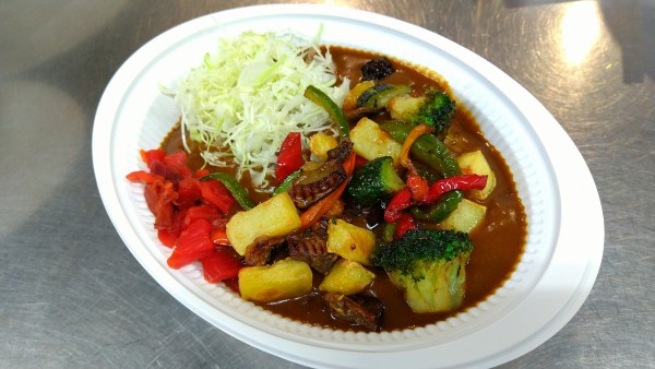 素揚げ野菜カレー